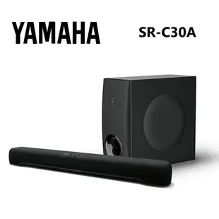 Yamaha 山葉 SR-C30A SoundBar 聲霸 數位音響投射器 含重低音 ◤蝦幣五倍回饋◢