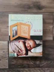 Newborn Hand Print & Photo Frame Imprint Cast Kit - New Baby Shower Gift - DIY