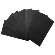 Thick Leather Rectangles 3 x 6 in. 8 Piece Set for Crafts/Tooling/Hobby Work...