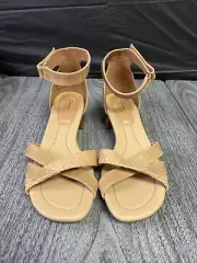 Clarks Collection Nude Heels. Size 12