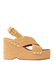 Maje Women's Crisscross Platform Sandals