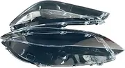 CLZCNQLX 1Pair Front Headlight Lens Cover Compatible for BMW F01 F02 740i 740Li 750i 750Li 760i 2009-2015 Clear Headlamp Shell Transparent Lampshade