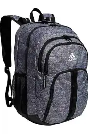 Unisex Prime 6 Backpack, Jersey Onix Grey/Black/White, One Size..NEW
