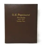 US Presidential Dollar with Proof Coin Album 2007 - 2011 #8184