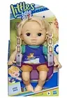 Littles by Baby Alive: Little Zack 9” Blonde Baby Boy with Blue Eyes Rare