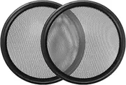 X AUTOHAUX Universal 10" Car Speaker Grills Cover Mesh Round 10 Inch Audio Speaker Subwoofer Guard Protector Case Iron Black - Pack of 2