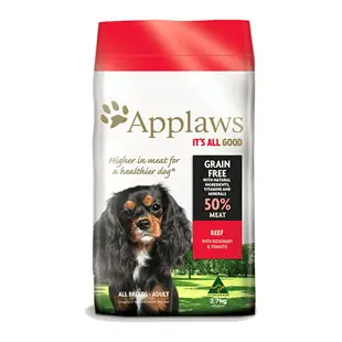 Applaws 愛普士 天然無穀犬糧 2.7Kg 雞肉/牛肉/深海鮭魚/火雞/鴨肉 無穀 狗飼料『WANG』