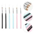 6 Pcs Nail Art Brush Set Nail Dotting Pen Manicure Decals Tools