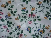 Longaberger Liner, "WHITE VINE" Fabric, Fits the "1999 MOTHER'S DAY" Basket NEW!