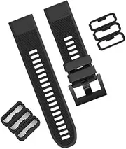 [RAYESS] For Garmin Fenix7S 7 7X 6 6S 6X 5S 5 5X Rubber Buckle Accessory Strap 26mm 22mm 20mm Retaining Ring Secure Fixing Retaining Ring