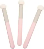ERINGOGO 3Pcs Women Makeup Brush Dual Use Wet Dry Sponge with Handle Soft High Density Concealer Applicator for Foundation for Professional and Everyday Makeup