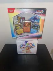 Pokémon Prismatic ETB Box And Poster Collection Sealed!