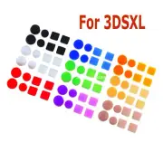 Front Back Housing shell screw feet cover for 3DSLL/3DSXL screw rubber feet dust