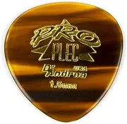 D'Andrea PRO-385 Pro Plec 1.5mm Guitar Pick with Shell Finish (12 Piece, Large Round)