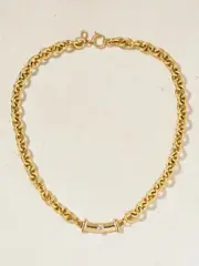 [L'Atelier Nawbar] L'Atelier Nawbar - Tuxedo Mask 18-karat Gold Diamond Necklace - One size One size Gold