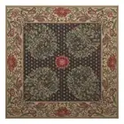 Tree of Life Brown William Morris Woven Decorative Belgian Tapestry Table Throw