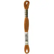 DMC 6-Strand Embroidery Cotton 8.7yd Golden Brown
