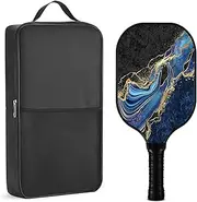 Cozaline Pickleball Paddles, Carbon Fiber Pickleball Paddle with Polypropylene Honeycomb Core, Unique Pattern Design with Cushion Comfort Pickleball Paddle Grip