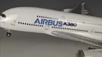 在飛比找Yahoo!奇摩拍賣優惠-清倉1:162空中客車 AirBus A380飛機模型美航客