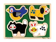 Melissa & Doug : Pets Animals Shaped Puzzle (NEW) 3942