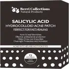 "Acne Patches w/ Salicylic Acid - Hydrocolloid, Anti-Bacterial, Invisible, 72 Pc