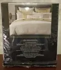 Donna Karan Opal Essence Collection Full Queen Duvet Cover Buff Metallic New
