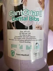 GantGuard Signature Dental Bib, Self-Adhesive, Mauve, 18" x 22", 640/Case