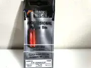 Black + Decker Carbide Tip 5/16" Straight Router Bit Double flute 1/4" shank