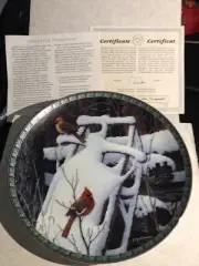 Terry Redlin Plate " DAYBREAK SYMPHONY " NEW WITH COA "FREE SHIPPING"