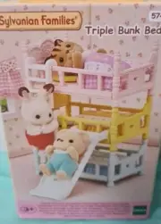 Sylvanian Families toddler Triple Bunk Beds with slide, SF5741