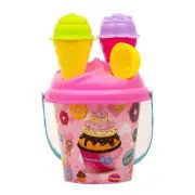 Kids Outdoor Beach Sandpit Toys - Ice Cream Bucket & Sand Play Set