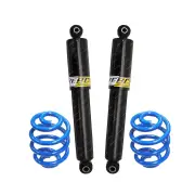 Rear Webco Shock Absorbers Lovells Sport Low Springs for FORD Falcon FG XR6 XR8