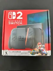 Nintendo Switch 2 Console + Mario Kart World Game Bundle - Same Day Shipping!