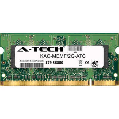 2GB DDR2 PC2-5300 667MHz SODIMM (Kingston KAC-MEMF/2G Equivalent) Memory RAM