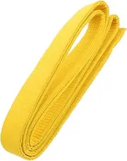[SUPVOX] Taekwondo Belt Martial Arts Wrist Bands Judo Belt Hapkido Belts Taekwondo Belt Colorful Karate Belt Aikido Belt Waist Belt Martial Arts Belt Display Yellow Cotton