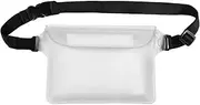 Waterproof Bags with Waist Shoulder Strap Bum Bag Dry Pouch Case to Keep Phone and Valuables Dry and Safe Perfect for Boating Swimming Snorkeling Kayaking Beach Water Parks...