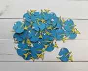 Finding Dory Die Cuts, Embellishments, Punchies, Punches, Toppers, Disney