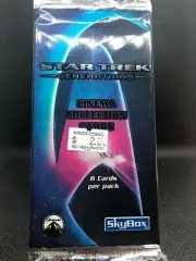 1994 Skybox STAR TREK GENERATIONS 6 Cinema Trading Cards Factory SEALED PACK