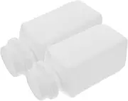 LAPYAPPE 2pcs Square Chemical Container 1l Wide Mouth Laboratory Experiment Reagent Storage Container Square Sample Chemical Storage Bottle