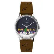Timex Marlin Peanuts Gang Singing Limited Edition HandWound 34mm Watch TW2W47200