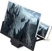 14 Inch 3D Screen Amplifier Mobile Phone Magnifying Glass Stand for Video Folding Screen Enlarged Eyes Protection Holder
