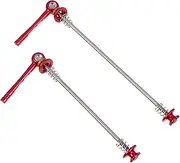 UPKOCH 1 Pair Mountain Bike Quick Dismantling Pole Bikes Quick Release Skewer Quick Release Axle Bicycles Skewer Bicycles Accessory Bike Accessory Hub Quick Release Skewers Titanium Alloy
