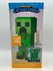 Minecraft Green Creeper Body 12 Can Mini Fridge 8L 2 Door Ambient Lighting 25.2"