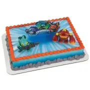 NEW SKYLANDERS 3 PORTAL ERUPTOR AND GILL GRUNT CAKE KIT (1)