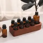 Essential Oils Storage Rack Wood Organizer for Bottles Perfumes Nail Polish