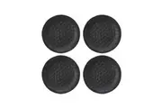 Salt & Pepper Napier Side Plate 21.5cm Set of 4 Black
