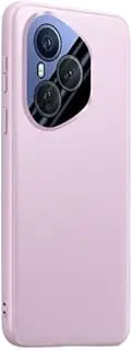 Jarttarn Compatible with Honor 400 Pro 5G Phone Light Luxury Leather Soft Case, All Inclusive Lens Circle Protective Cover for Honor 400 Pro (Pink)