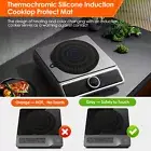4 Pcs Induction Cooktop Protector Thermochromic Induction Cooktop Mat lemfv