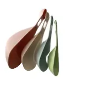 Measuring Cups and Plastic Spoons 4 Piece Set Multi-Color