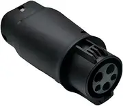 Connector Electric Vehicle Charger Socket EVSE Adaptor 16A 32A Electric Vehicle Car EV Charger Connector SAE J1772 Socket Type 1 to Type 2 EV Adapter Socket